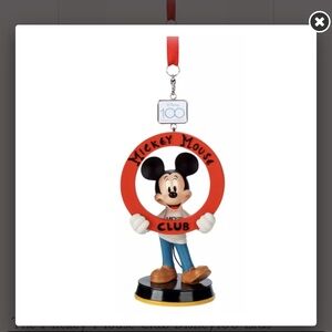 Disney Mickey Mouse Club 100Th Anniversary Ornament Celebrating The Walt Disney